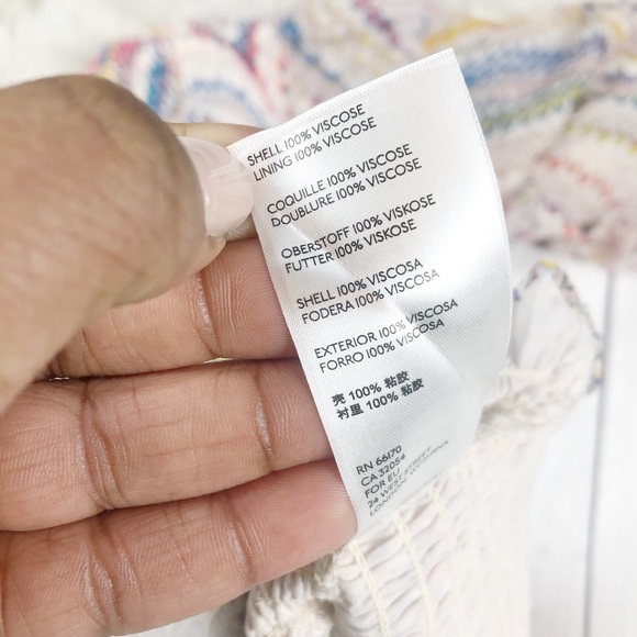 🆕 Anthropologie Maeve Jessa Peasant Blouse Small - Picture 6 of 6